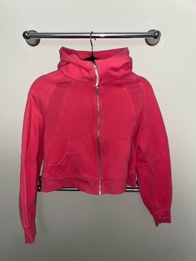 lululemon athletica Hot Pink Full-Zip Scuba